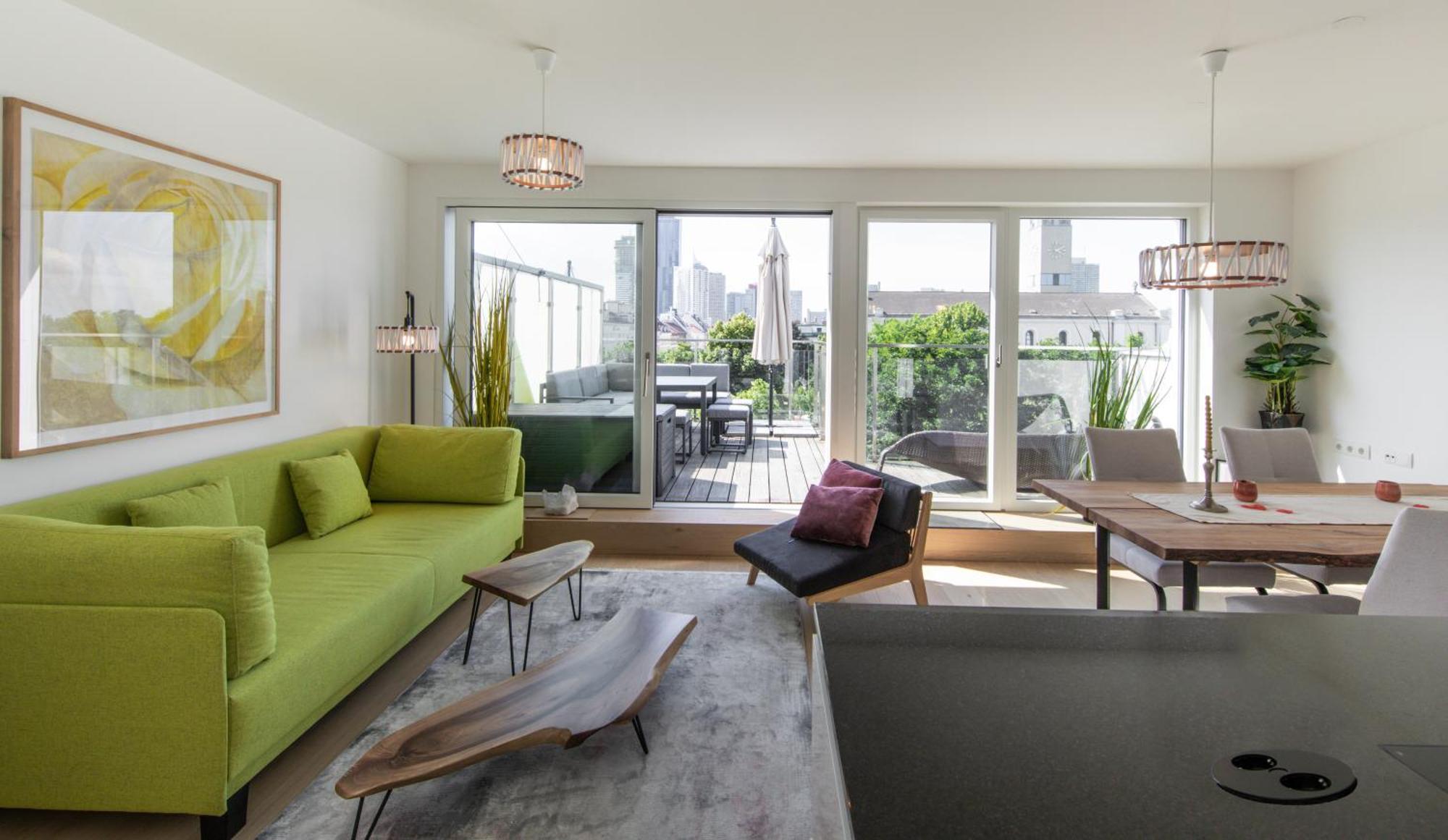 Apartment Skyline Mit Terrasse Close To Lakes Wien